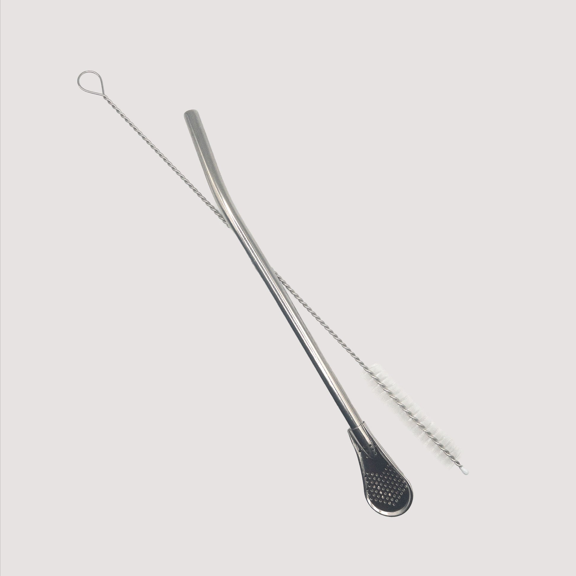 Bombilla Pampa – Cylindrical Stainless Steel Bombilla Set