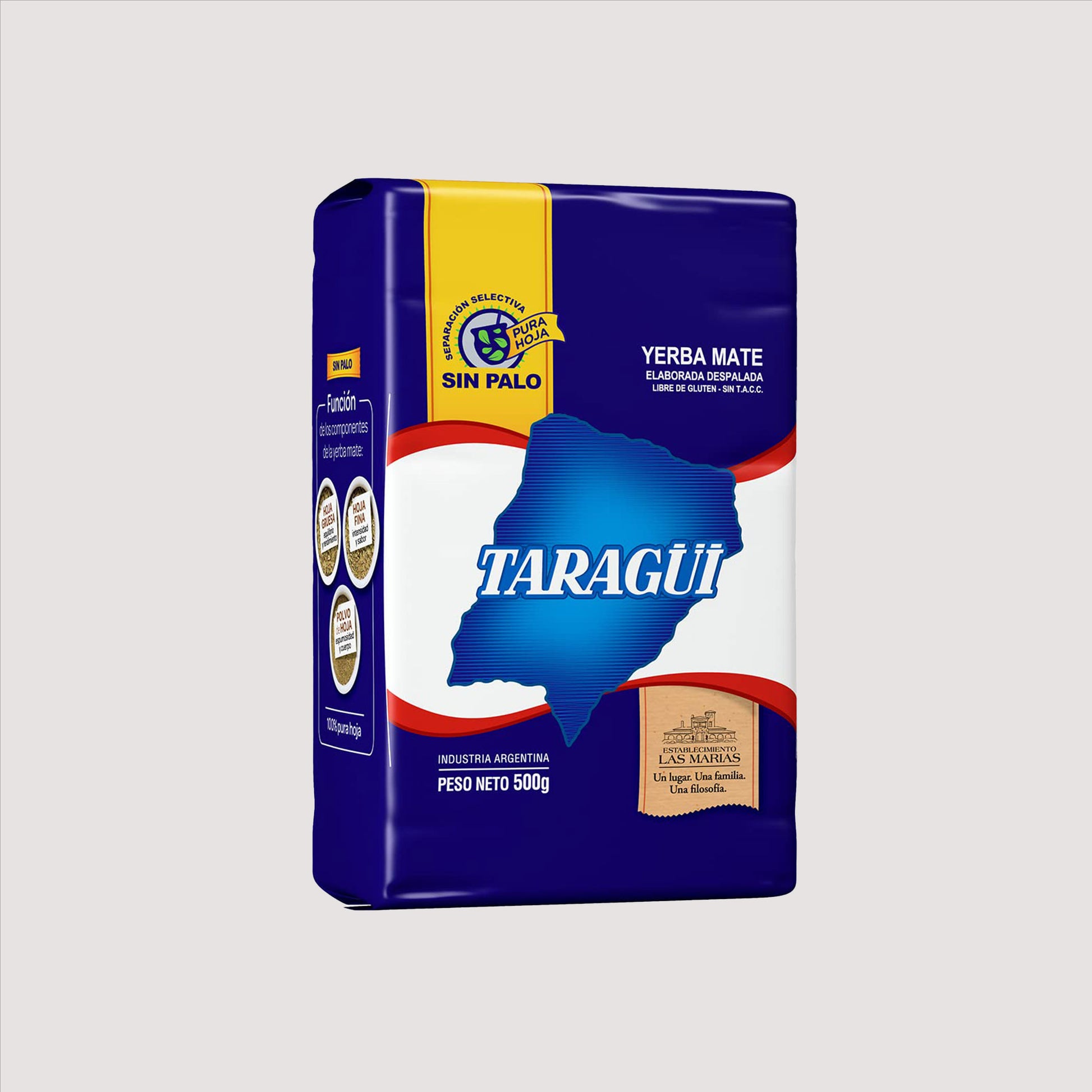 Taragüi - Yerba Mate - Suave / Mild Cut (500 g)